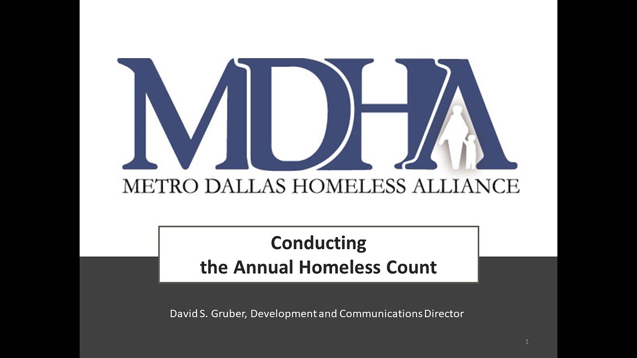 Conducting the Annual Homeless Count