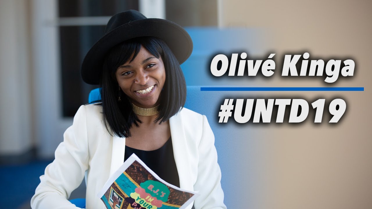 Graduating Senior Olivè Kinga o Attend International University in Geneva for Master's Degree