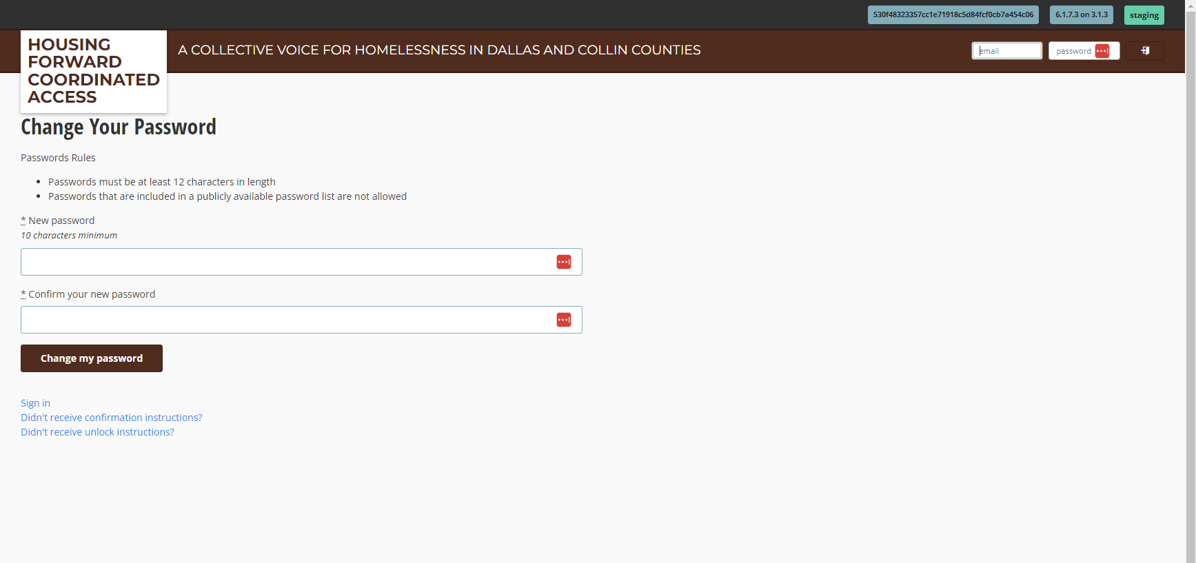 Password (Green River) Housing Forward